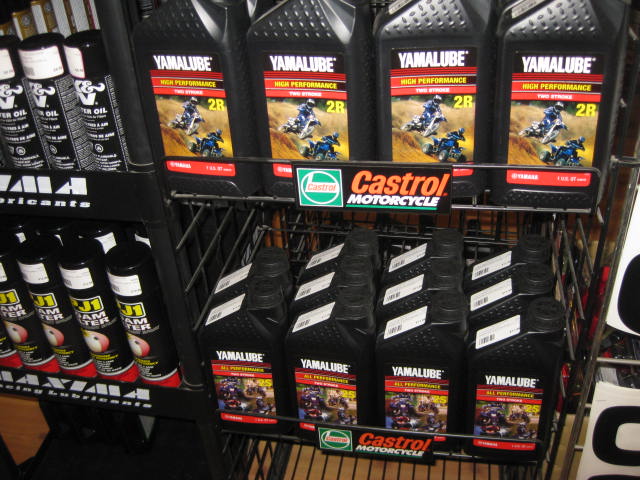 Ready to do that oil change, or need to top off some fluids?  Check out our wide selection of oils, lubes and tune-up products to keep your ride running smooth all season